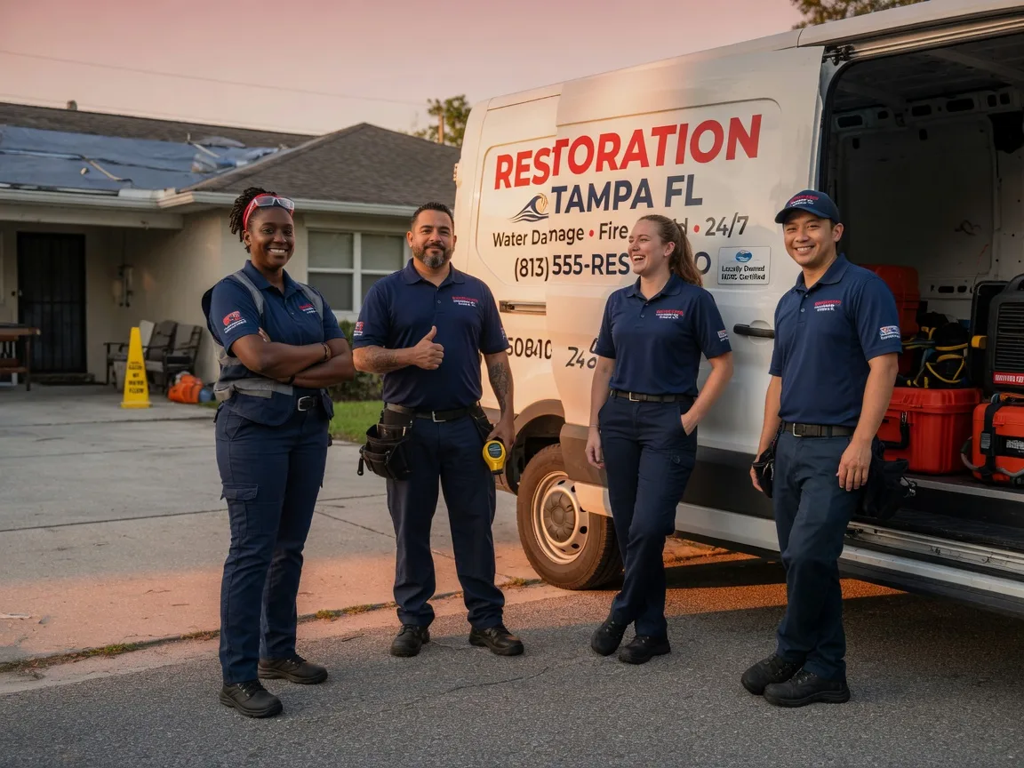 Water Damage Restoration company in Porum, OK